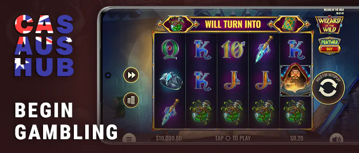 Start gambling at android casino