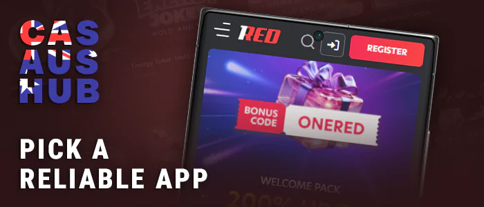 Choose an Australian casino with a mobile app