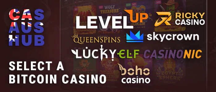 Decide on a bitcoin online casino