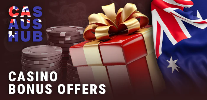 Actual bonuses for casino users from Australia
