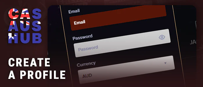 Register a new online casino account
