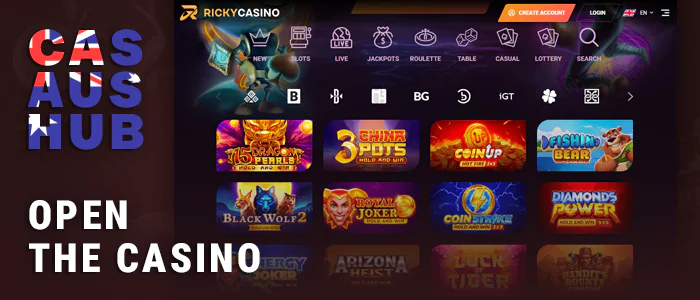 Go to an online casino with ETH payments