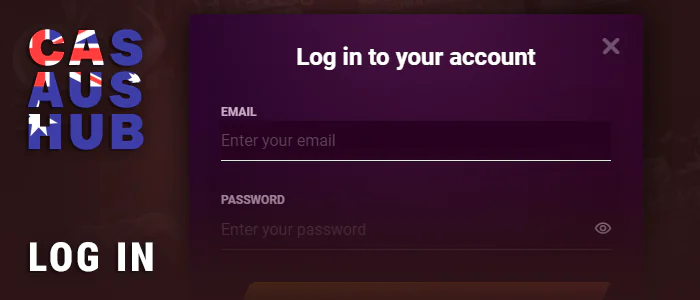 Authorize to an online casino account with Ethereum payments