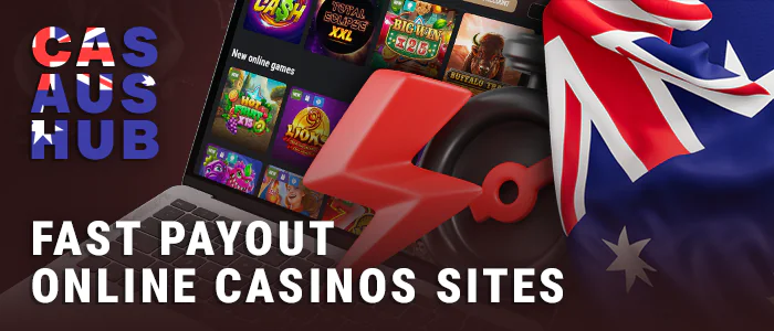 Fast payment casinos for Australians - quick payout at AU casinos