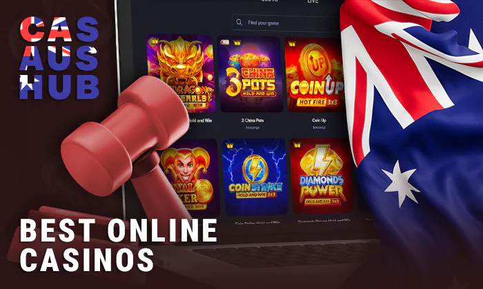 Ranking of legal online casinos for players from Australia