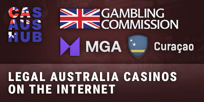 Licenses in legal Australian online casinos