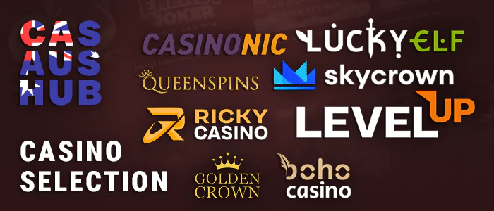 Choose a legal casino for Australians in the rankings