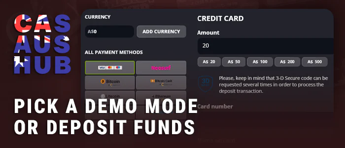 Make a deposit at Min Deposit Casinos