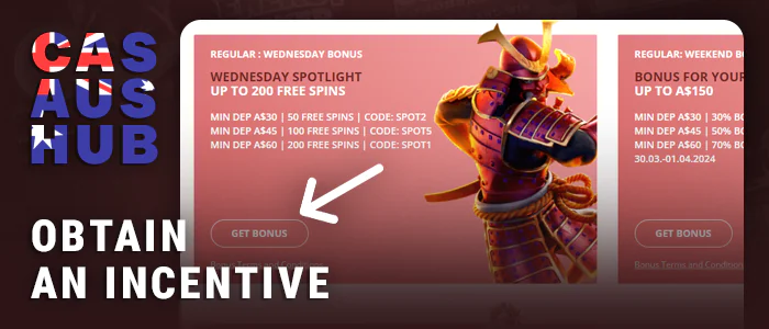 Get a new online casino bonus