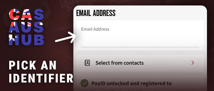 Specify the identifier when creating a PayID account