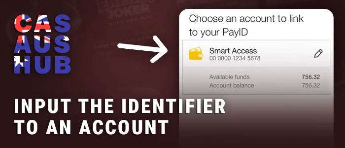 Link PayID account to your bank account