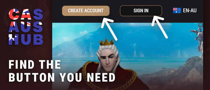 Authorize at PaySafeCard Casino or create an account