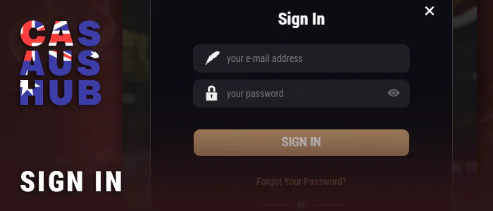 Authorize in PaySafe Casino after registration