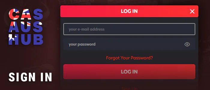 Authorize at an Australian online casino with POLi payments