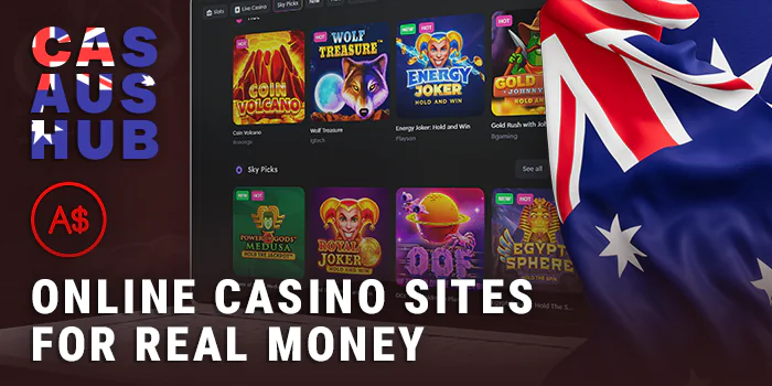 Real money online casinos in Australia - the best choice