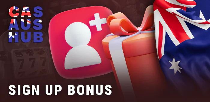 Online casinos with Australian players signup bonus