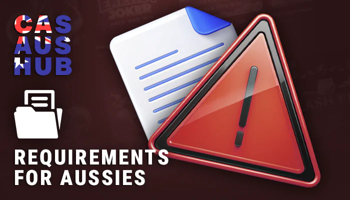 Conditions for Australian gamblers at CasunoAusHub