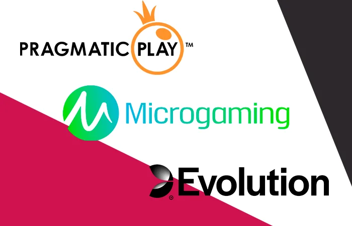 Names of software providers of the Ruby Fortune casino