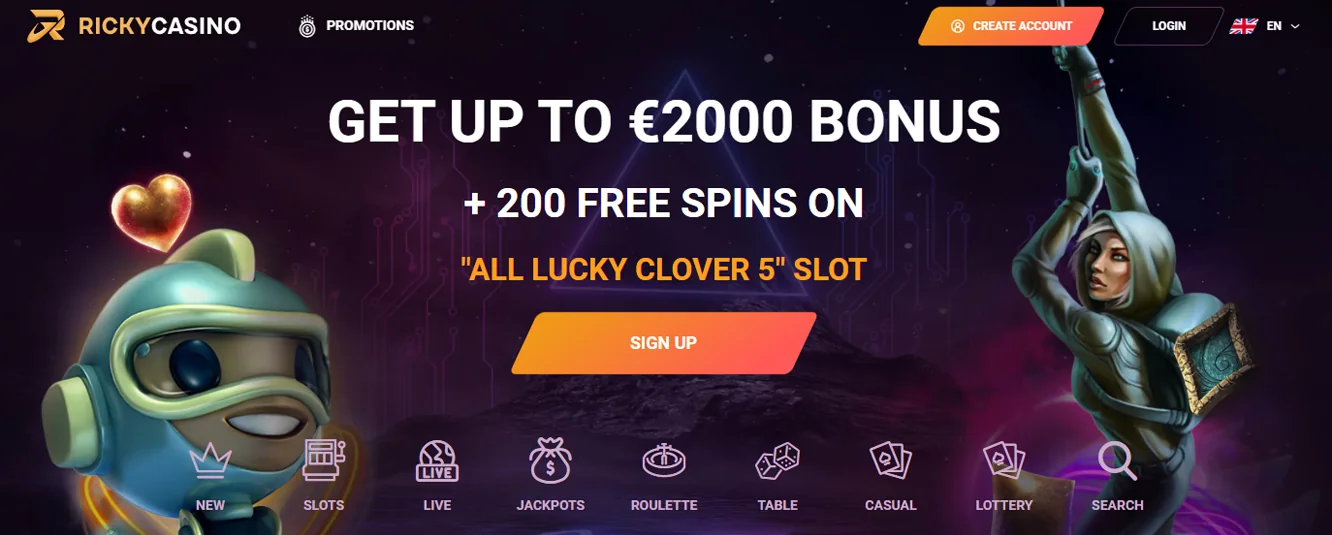 Information about Real Money Ricky casino for Australians