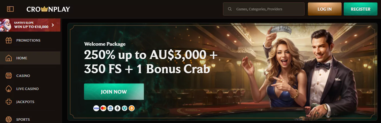 Cashback Bonus at Crownplay Casino