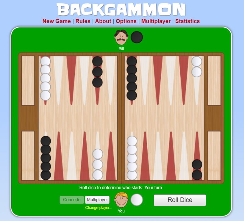 Backgammon Game