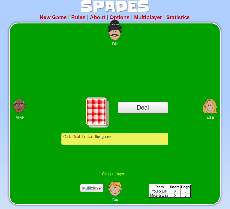 Spades Game