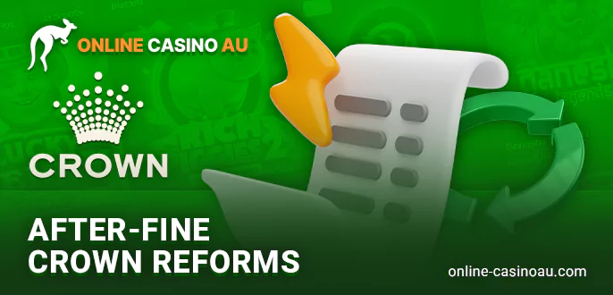 Crown Casino reforms for Australians