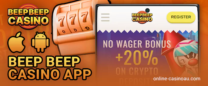 About Beep Beep Casino phone app