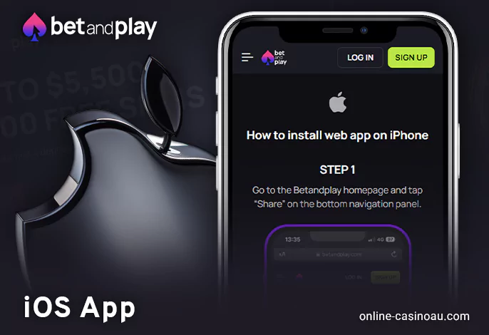 Download Bet and Play Casino iOS app - explanation