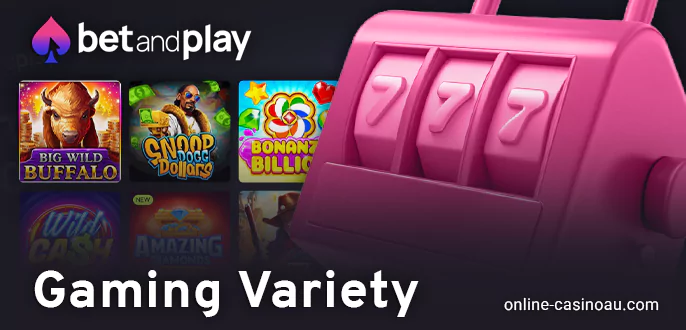 Game Series at Bet and Play Casino - Pokies, Crash, Jackpot