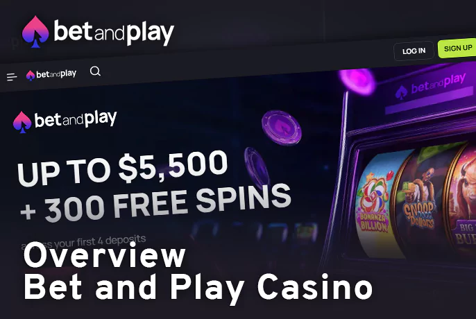 Bet and Play Casino review for Australian players