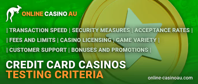 How to check out a Credit Card casino - signs