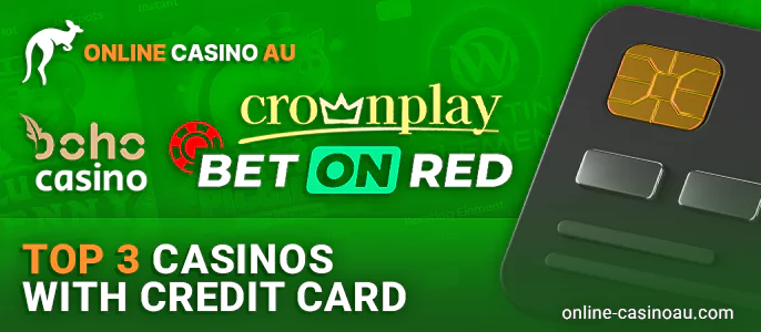 Top Credit Card casinos for Australians