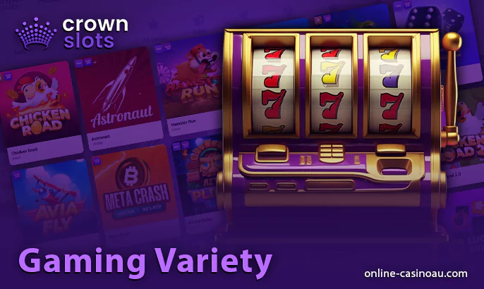 Online Pokies at CrownSlots Casino