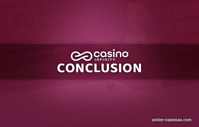 Infinity online casino review results