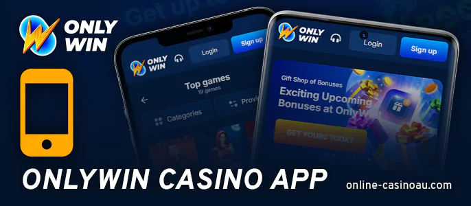 Onlywin casino app for android and ios