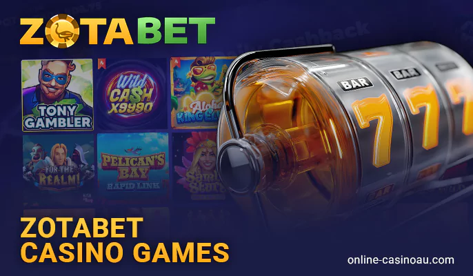 Popular games at Zotabet Casino