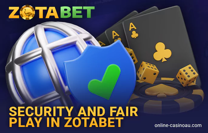 Player protection at online Zotabet Casino