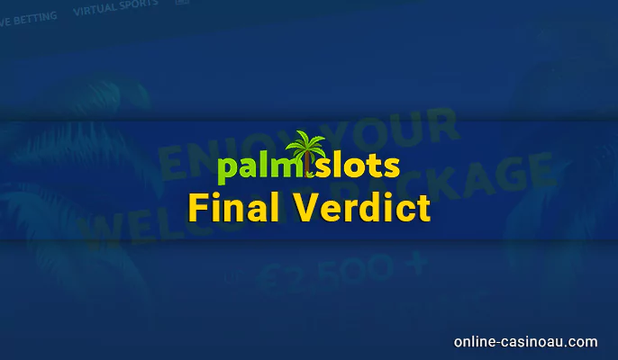 Palmslots casino text review results