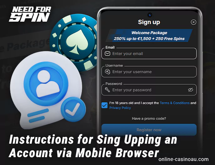 Registration in Need For Spin Casino - Guide
