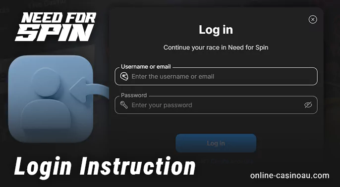 Authorization in Need For Spin Casino