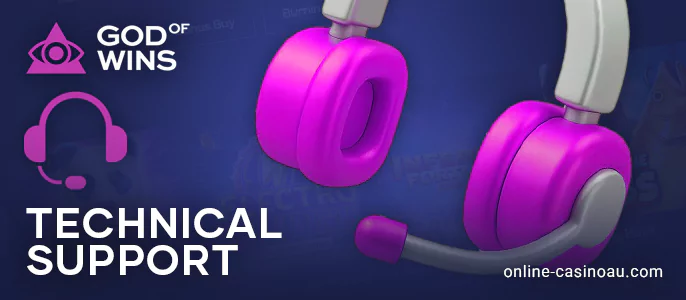 God of Wins Casino Support Service